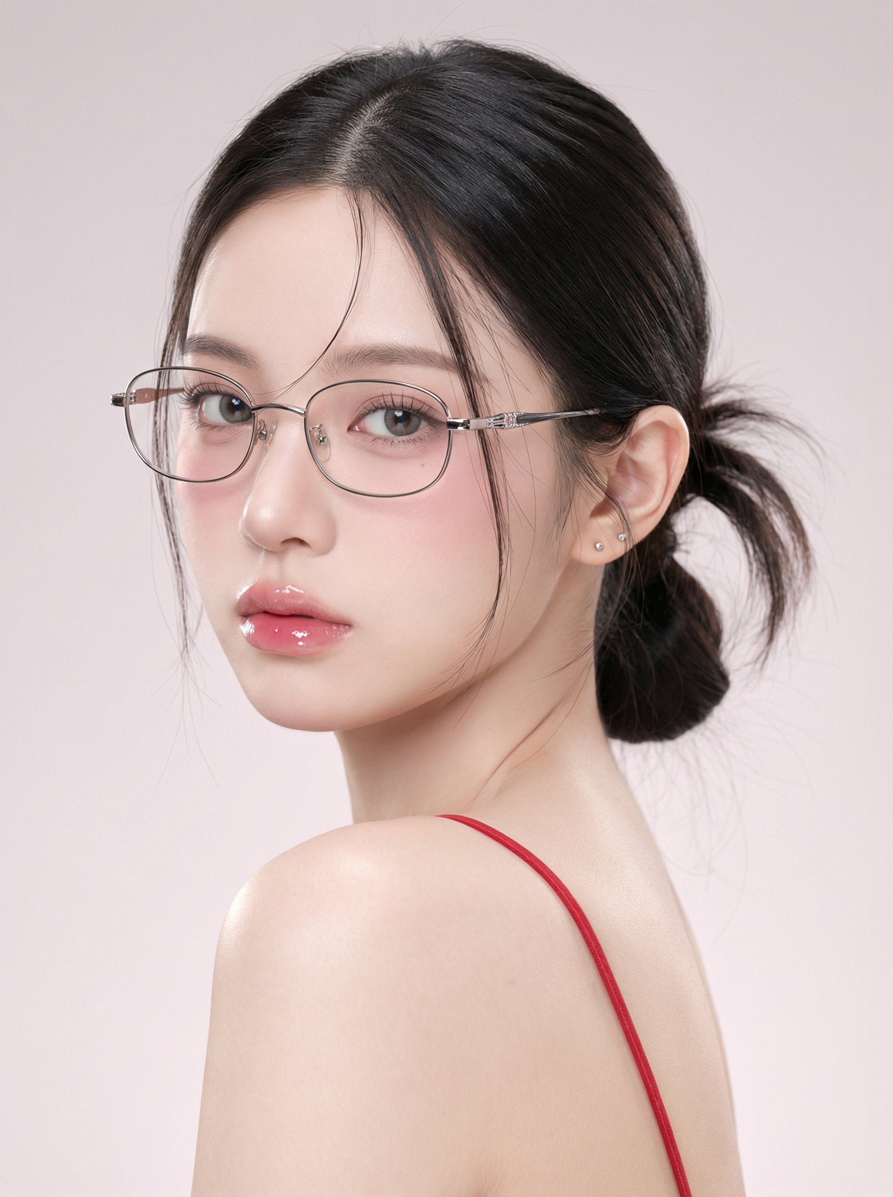 Young Female Half-Length Portrait