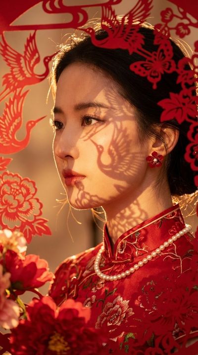 Red Qipao