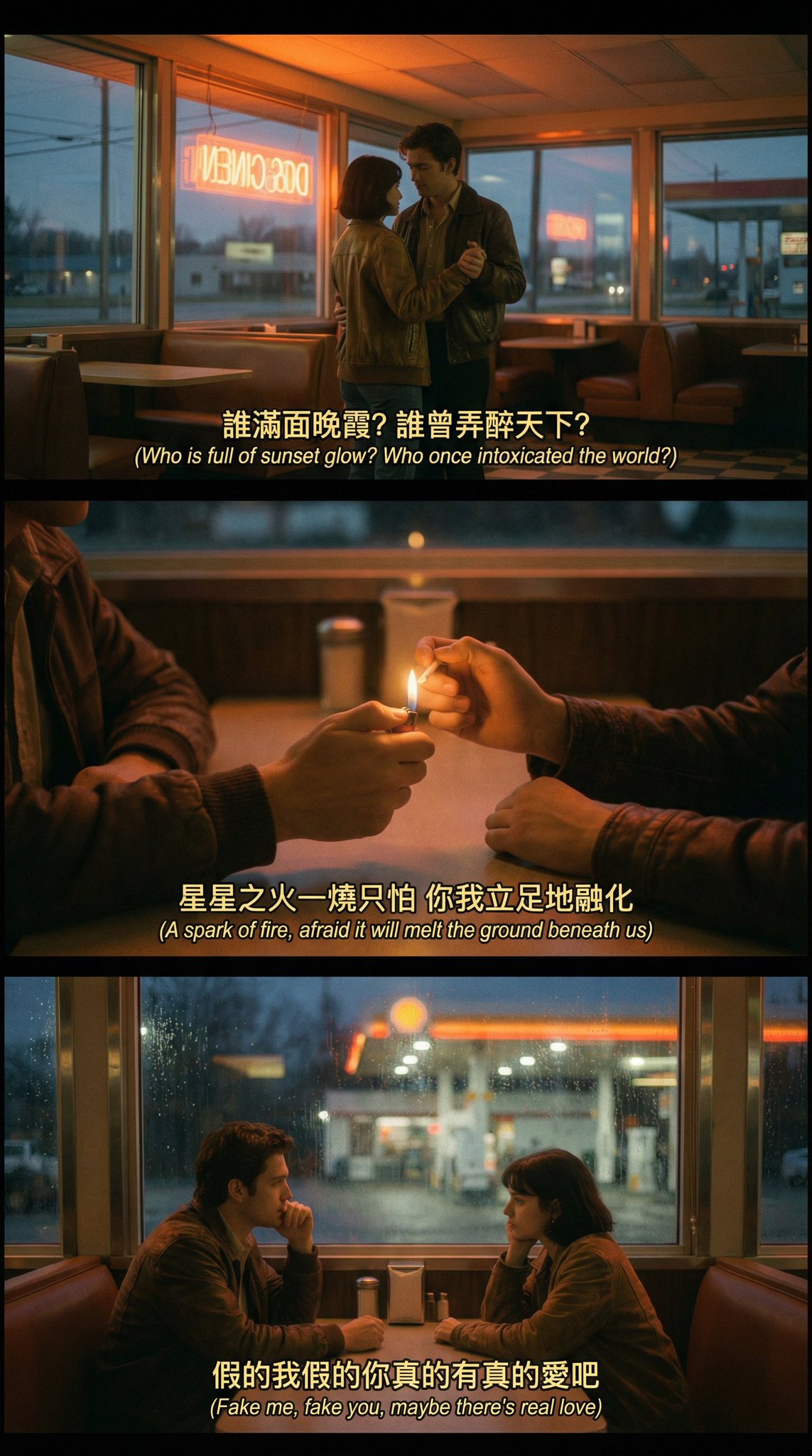 Lyric-inspired Cinematic Imagery