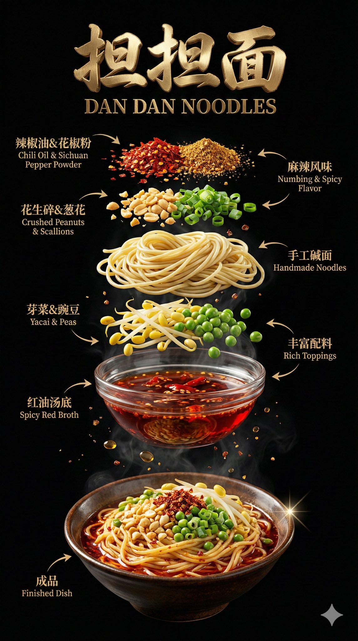 Premium Poster for Dan Dan Noodles