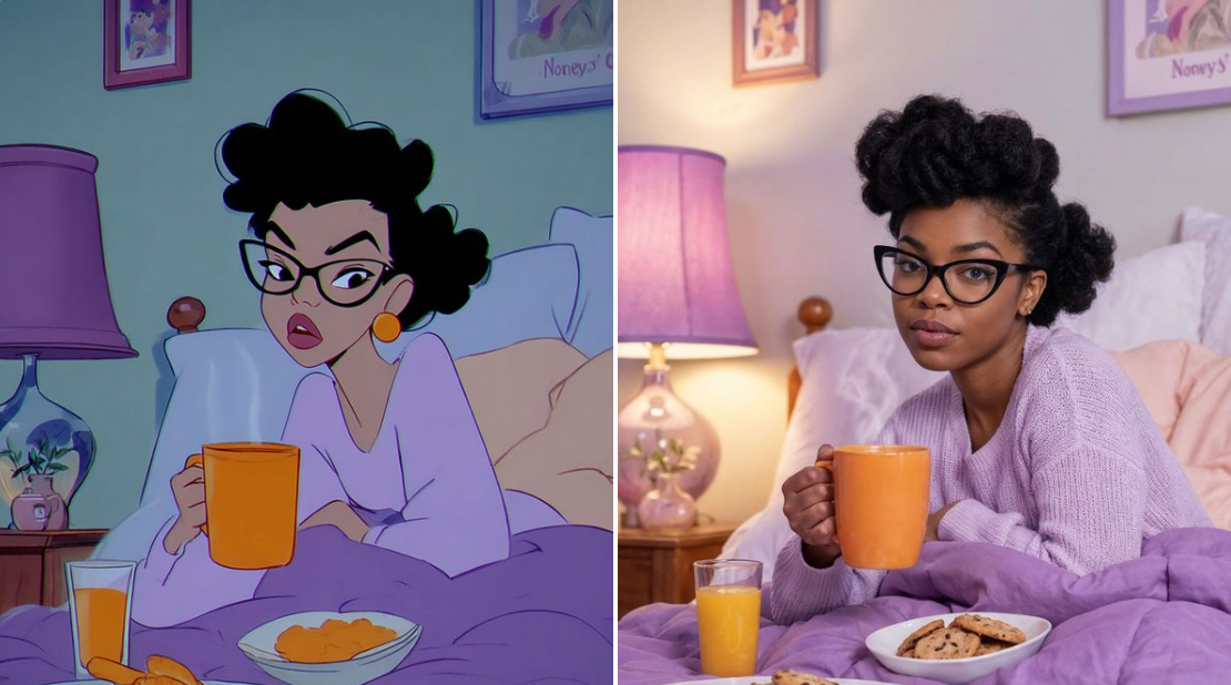 Anime to Real-Life Transformation