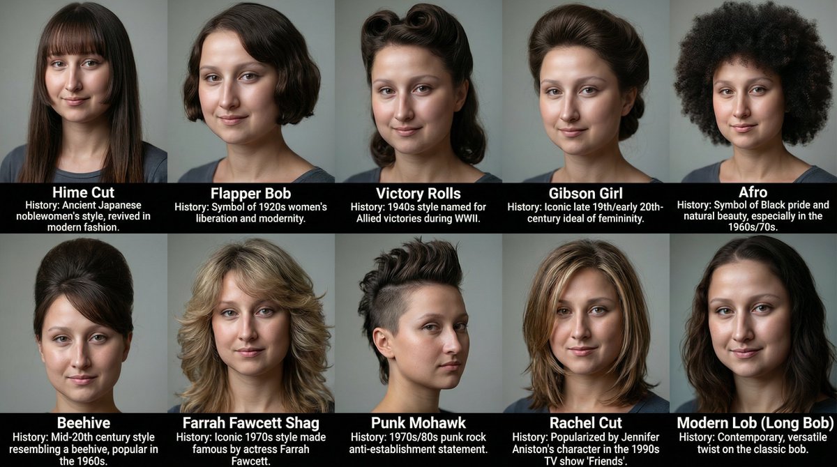 10 Different Hairstyles