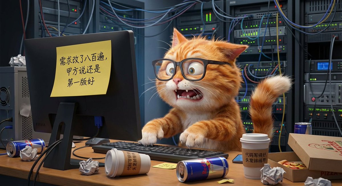Crazy Code Cat