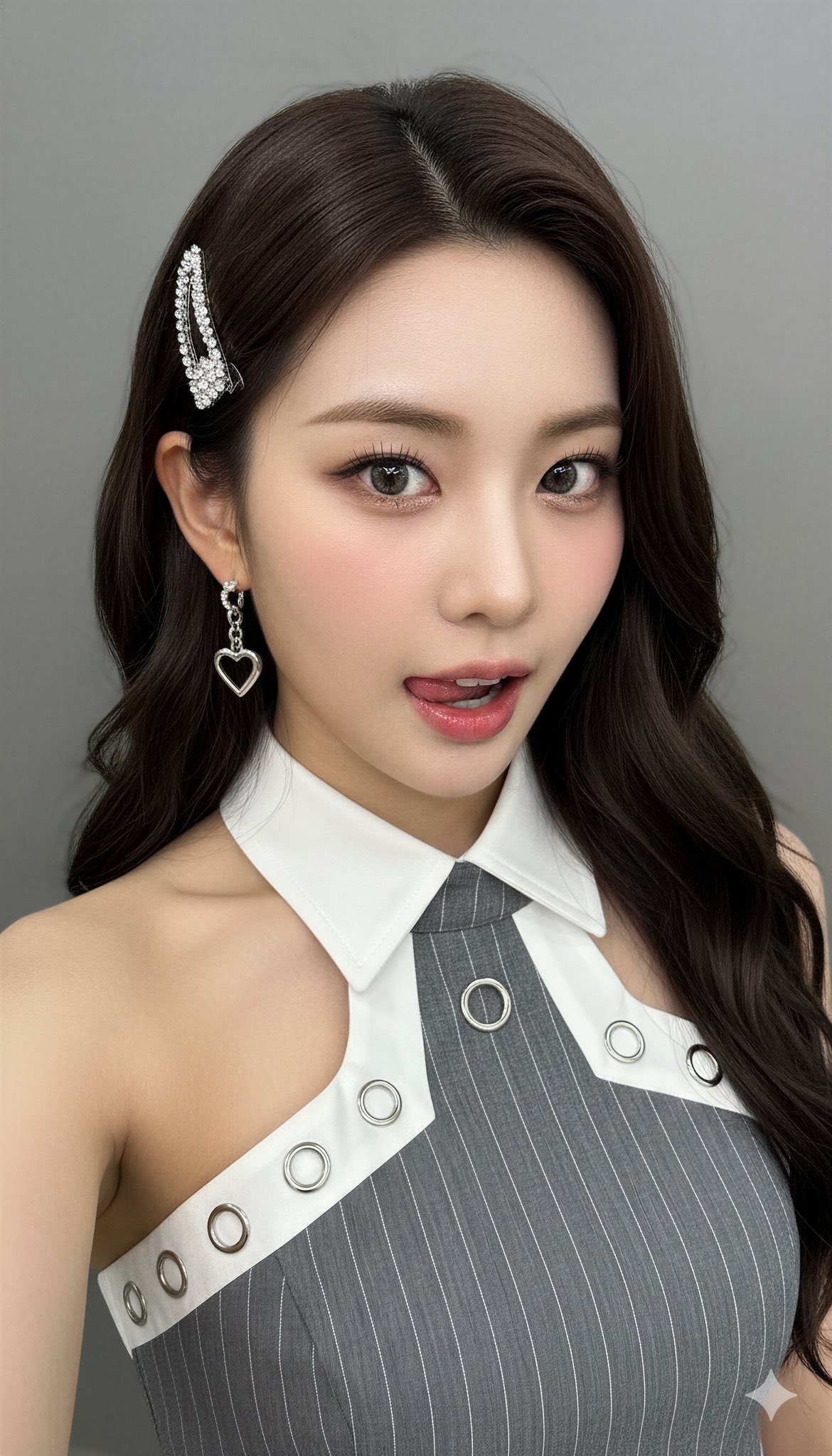 Young East Asian K-Pop Idol Style