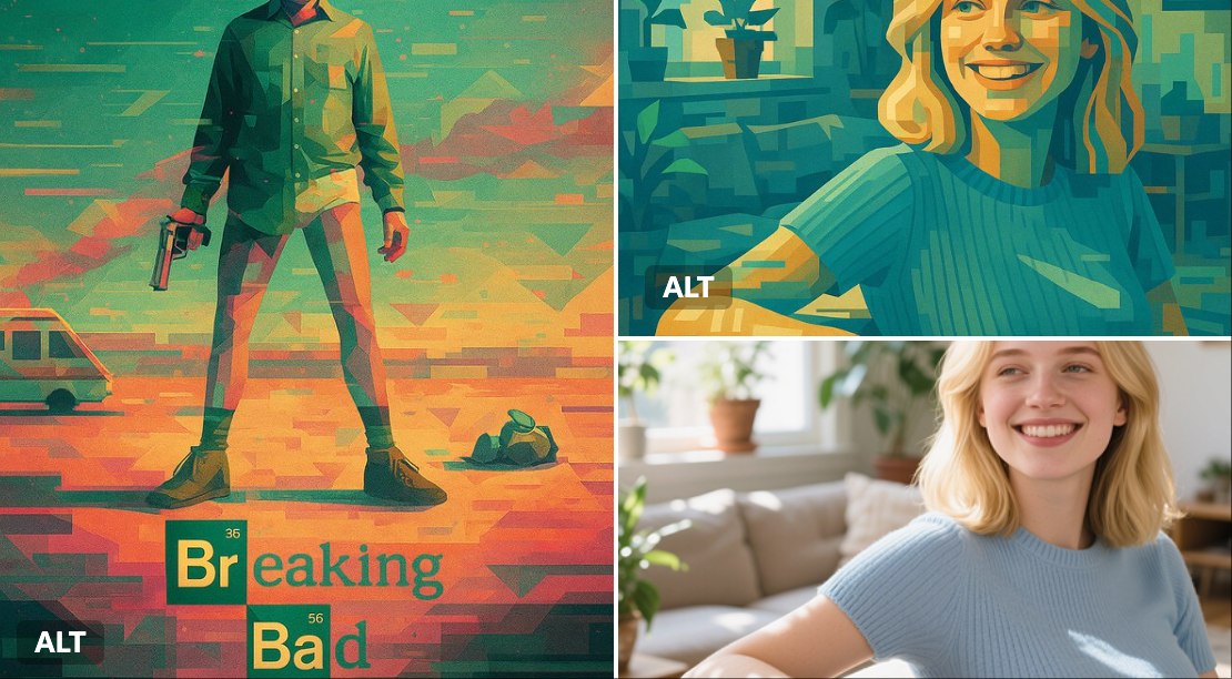 Surreal Geometric Digital Art