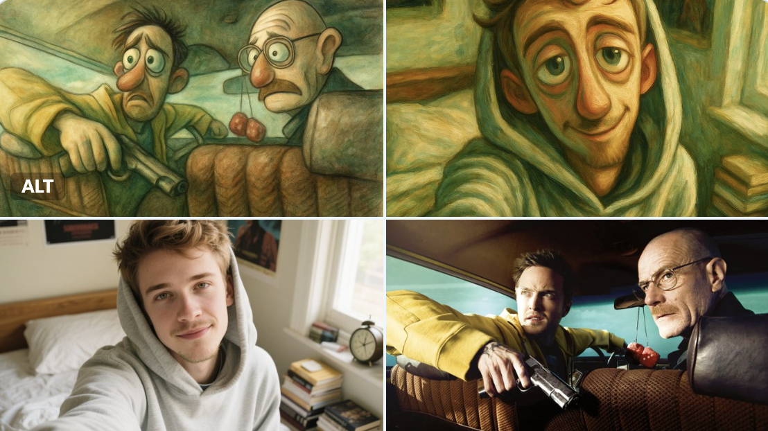 Grotesque Yet Dreamy Surreal Illustration