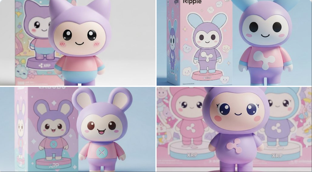 Pastel Vinyl Figures