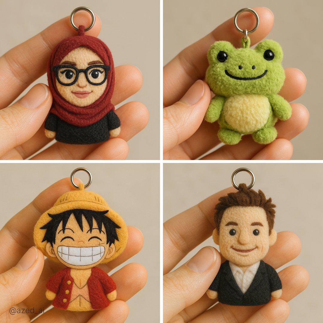 Custom Plush Keychains