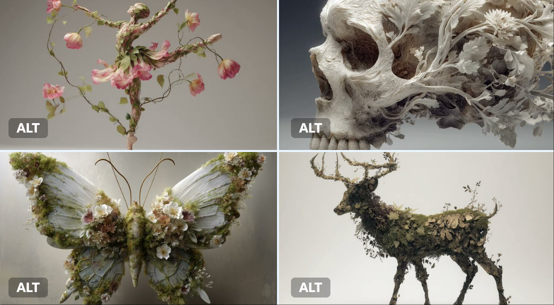 Botanical Sculptures