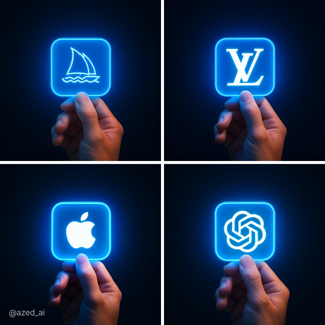 Glowing Icons