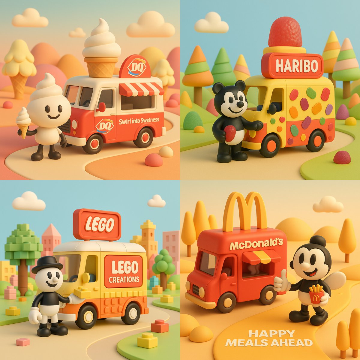 3D Snack Cartoon World