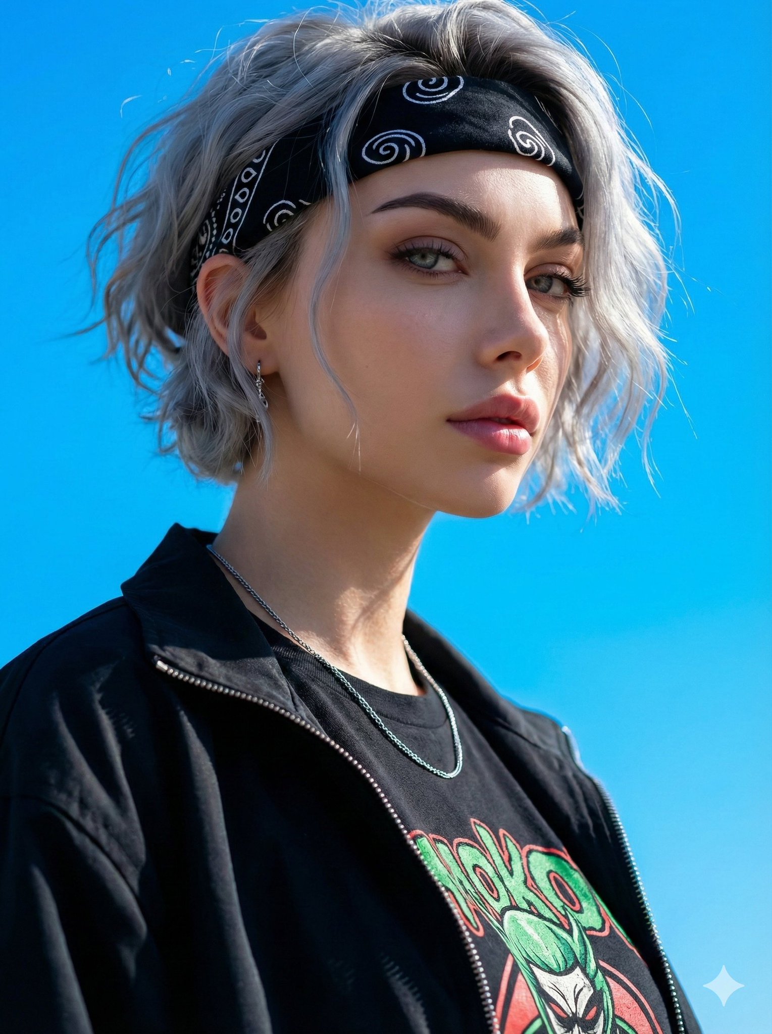 Modern Avant-garde Close-up of a Woman