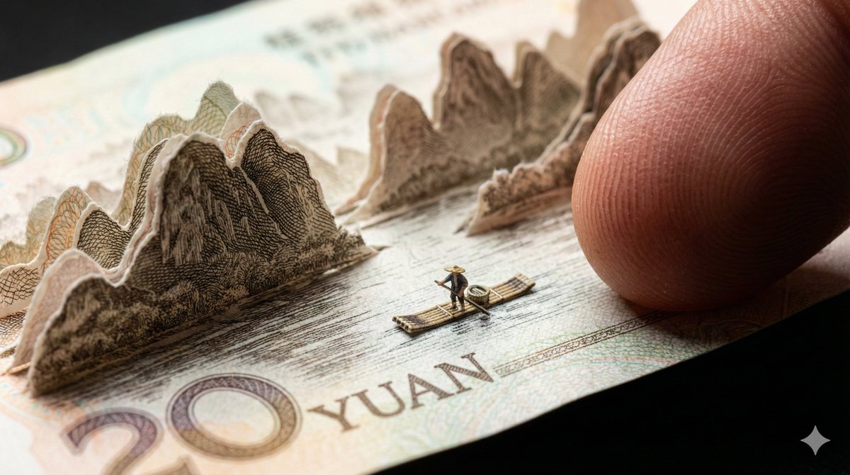 20-Yuan Banknote (Guilin Landscape Edition)
