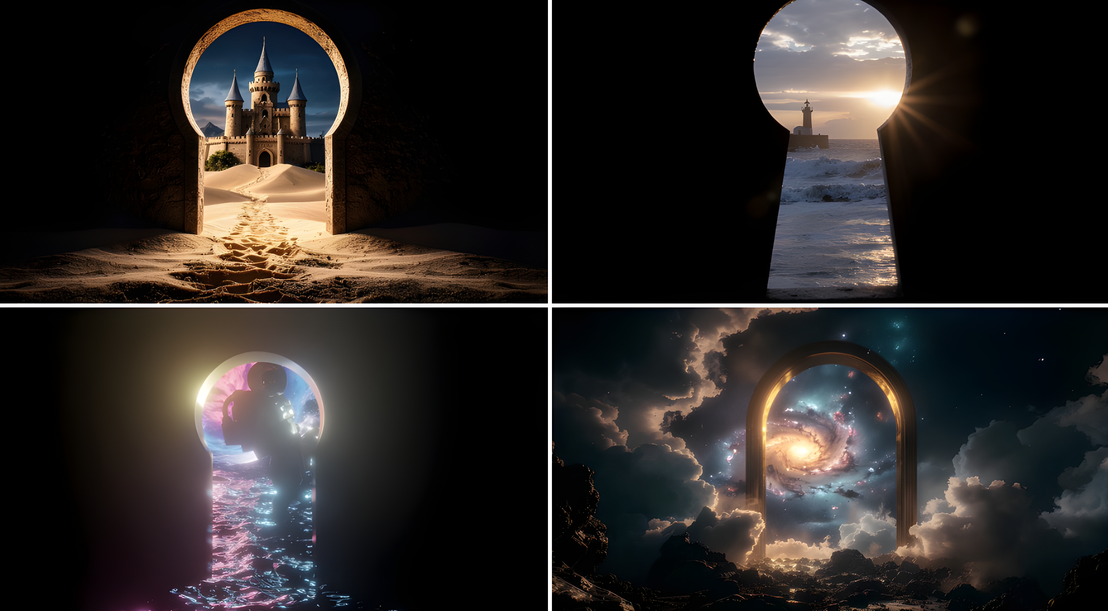 World Through a Keyhole