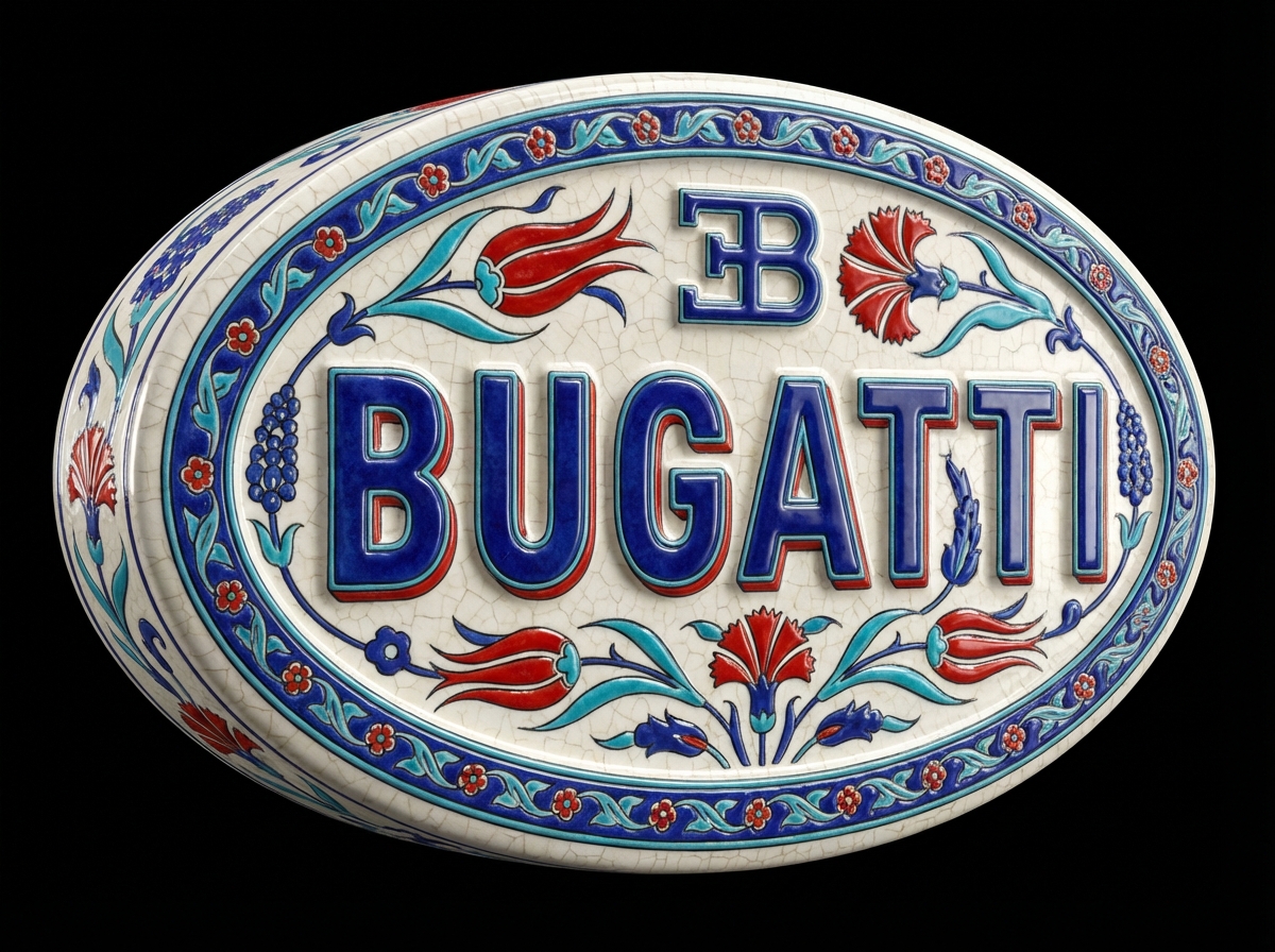 Blue and White Porcelain Style