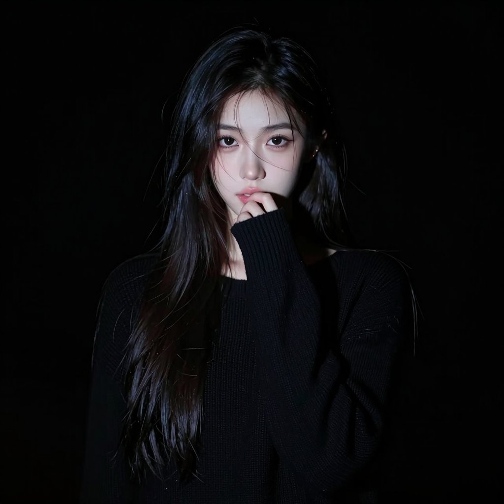 hyperrealistic realistic-anime