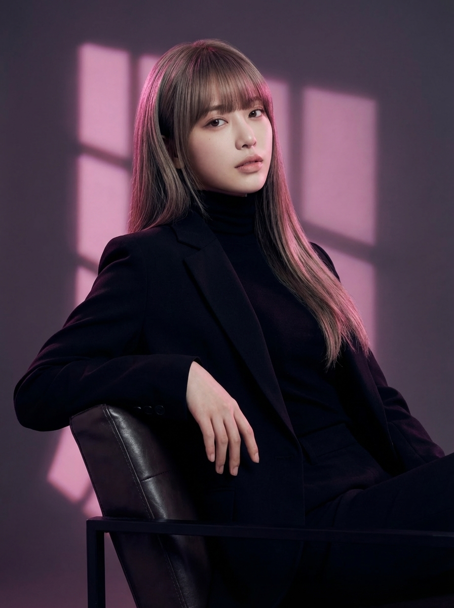 Fashion Film Portrait of Young Woman