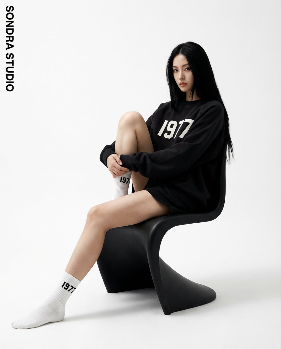 1977 · Minimal Fashion Editorial Portrait1