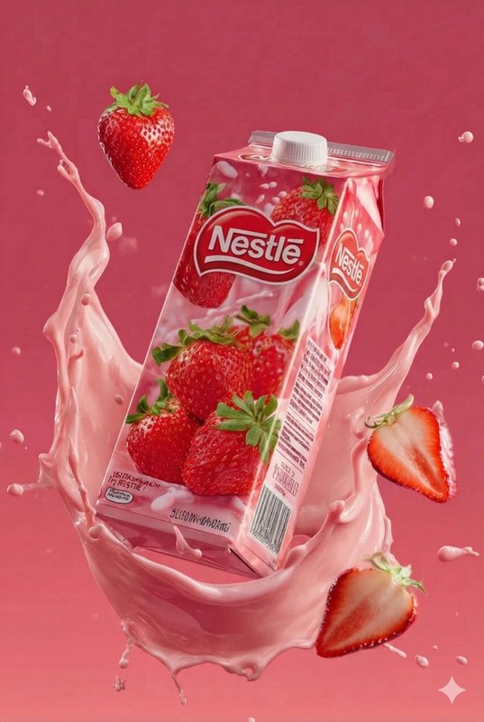 Strawberry Juice Commercial Pack