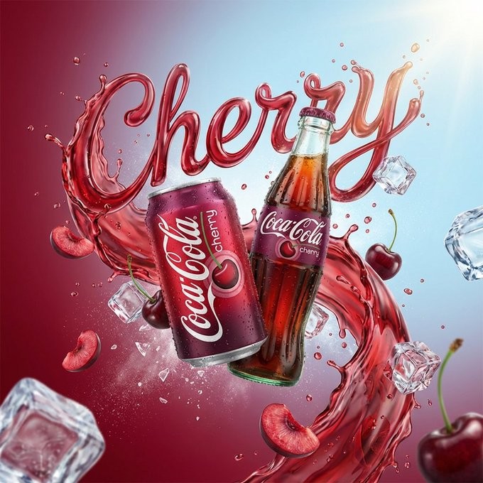 Premium Summer Beverage Ad