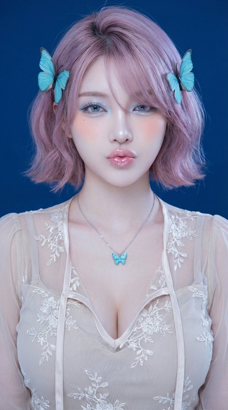 Icy Porcelain Skin Girl