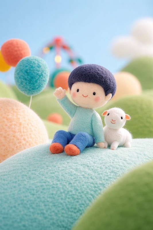 Soft Wool Miniature