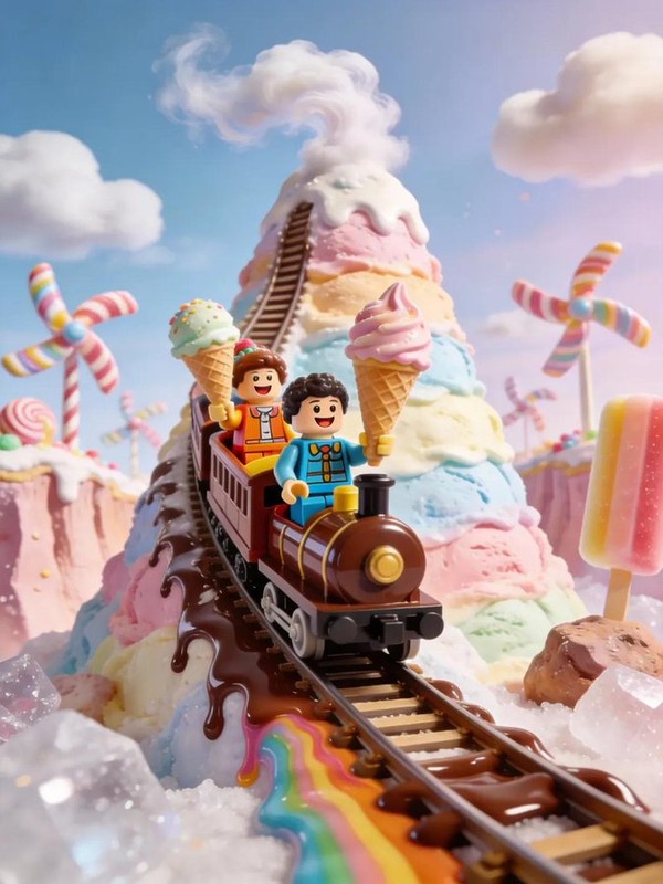 Lego Candy River Adventure