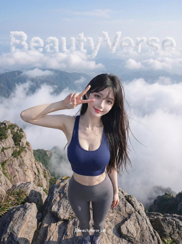 Goddess Peak Selfie