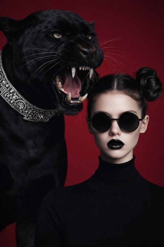 Pale Supermodel Black Panther