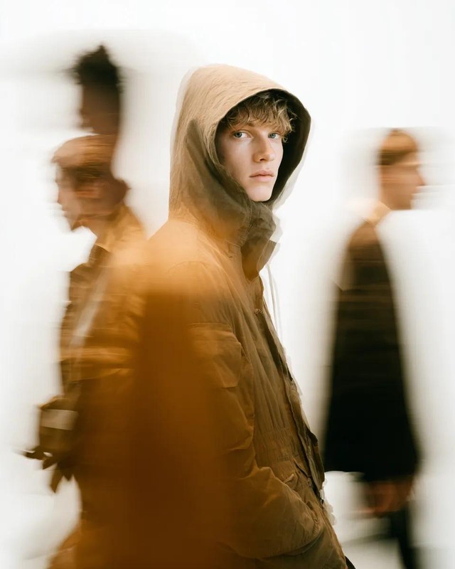 Urban Motion Blur Fashion Portrait