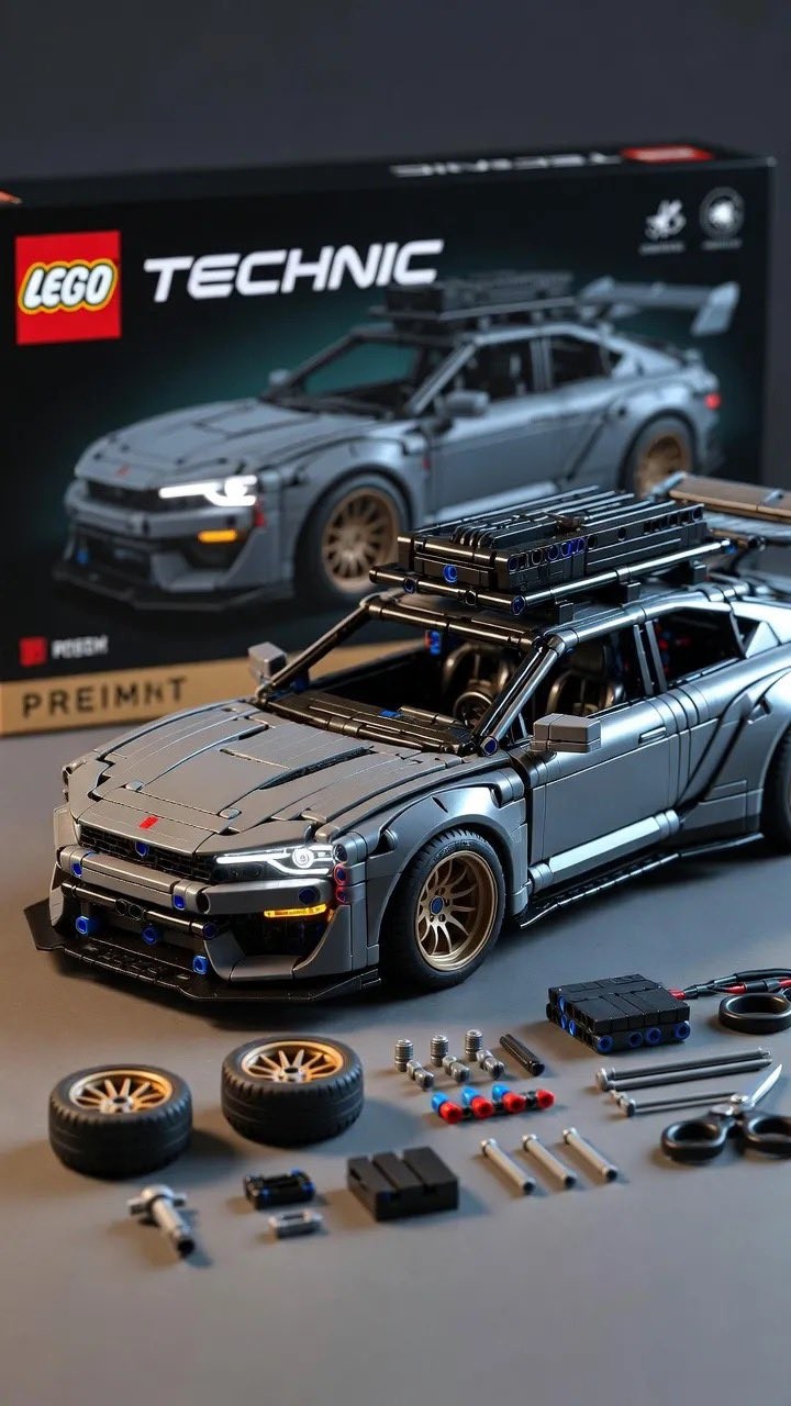 LEGO Technic Vehicle Model Product Render