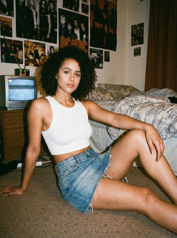 90s Retro Bedroom Flash Film Nostalgic Portrait