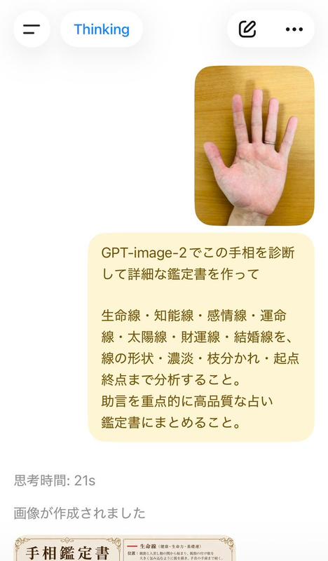 Palmistry Diagnosis and Report