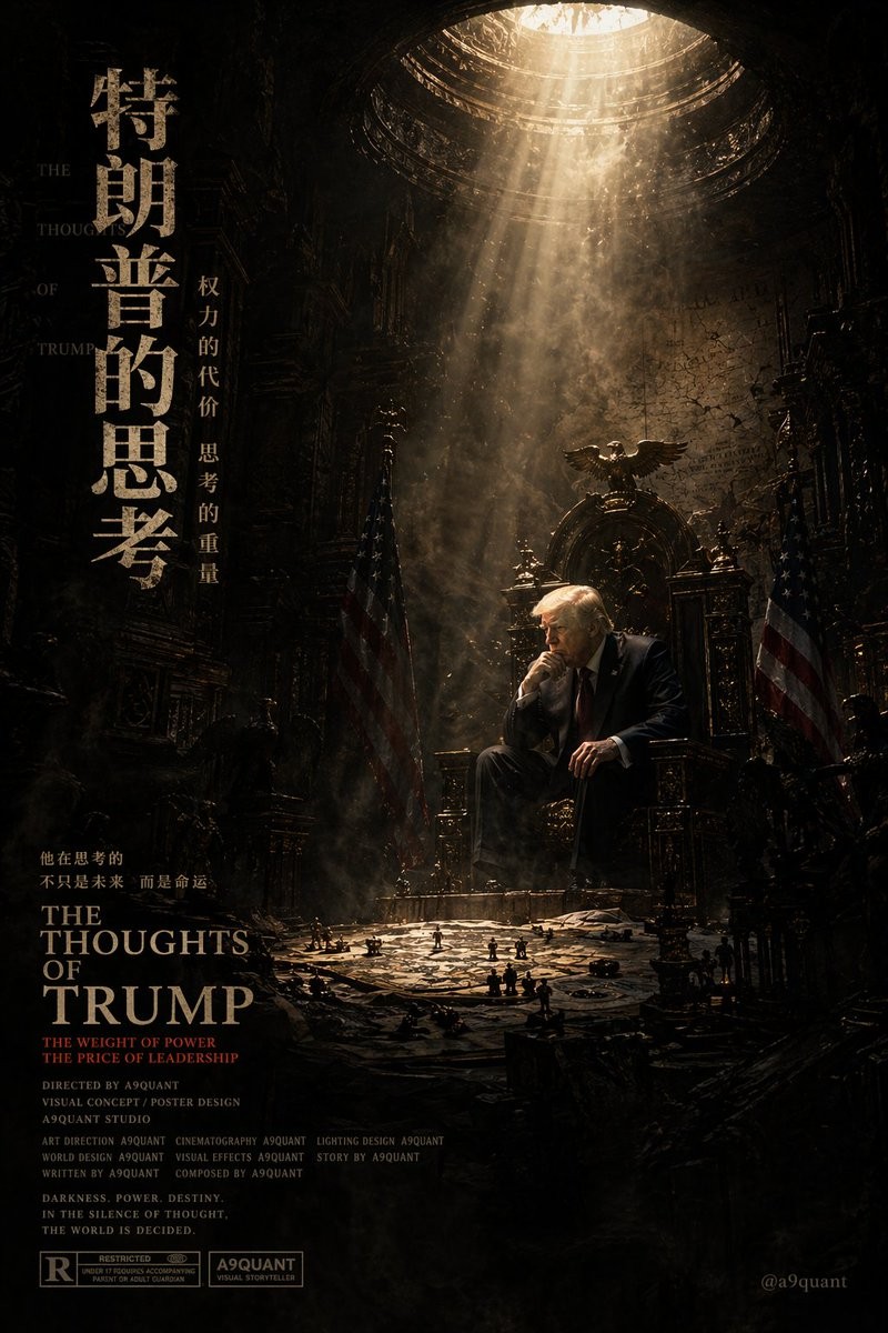 Trump's Dark Epic Concept Poster