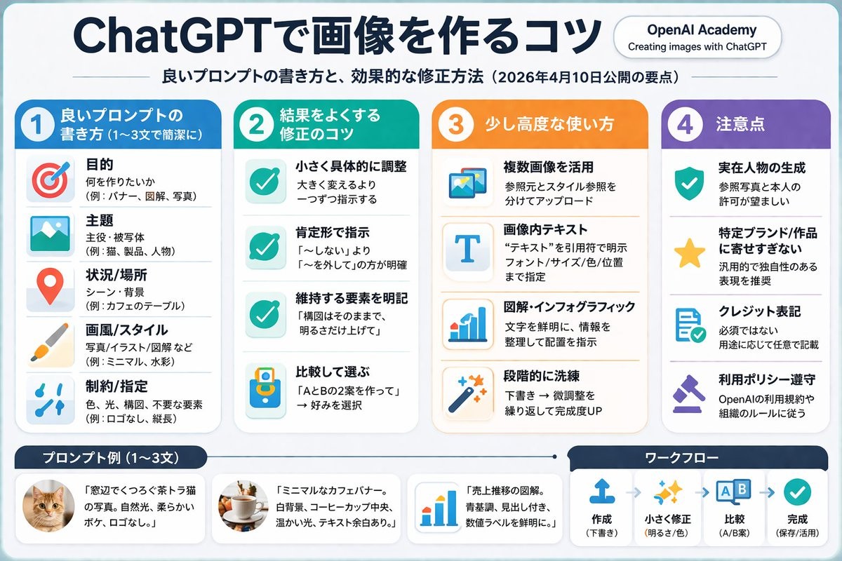 ChatGPT Image Generation Tips - Visual Intent Reference | LocalBanana