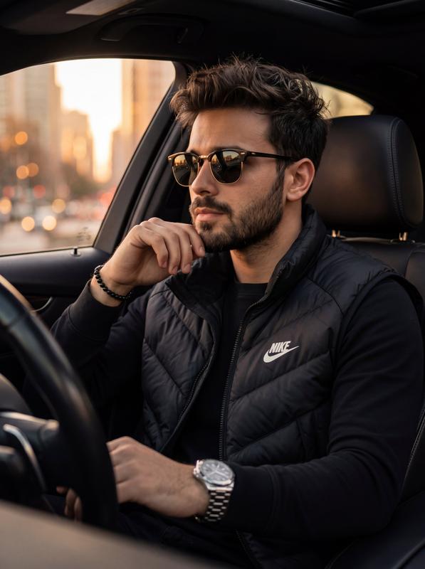 Golden-Hour Car Portrait
