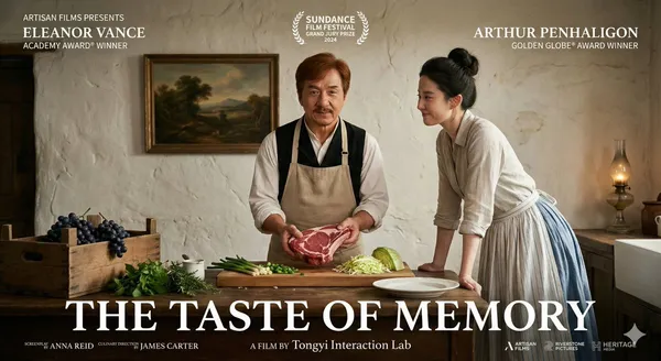 Fictional English Movie Poster - Taste of Memory