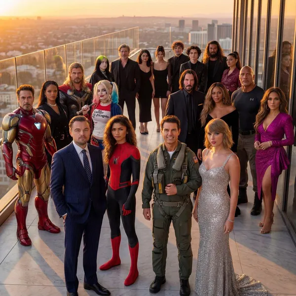 Celebrity Collaboration Photo