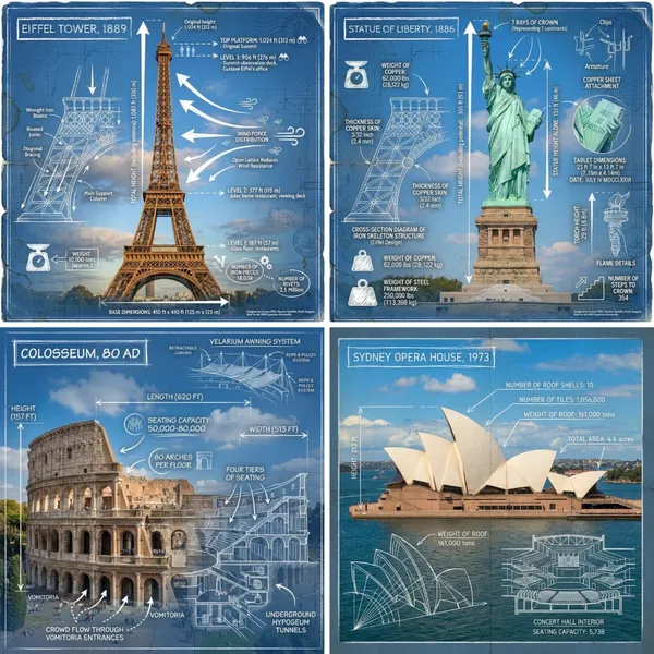 Landmark Infographic