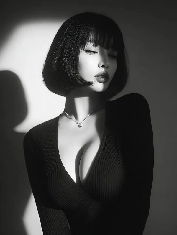 Black and White Portrait Photography