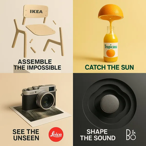 Surreal Minimalist Ad Campaign