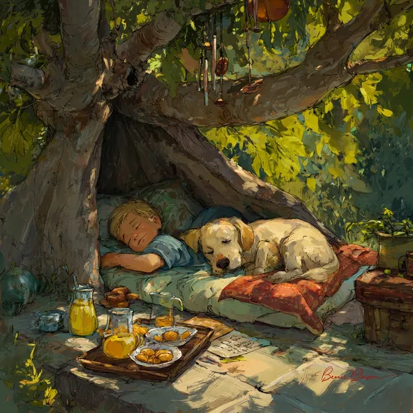 Nostalgic Afternoon Sunlight