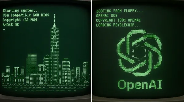 Retro Boot ASCII Art