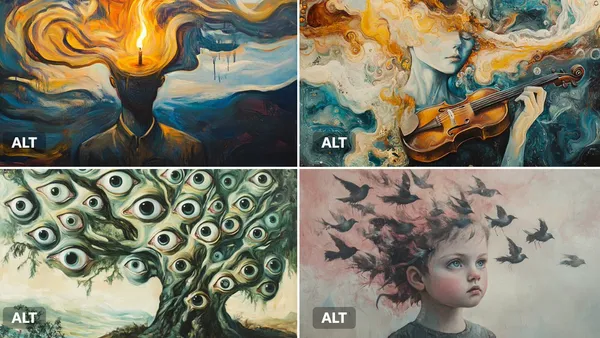 Surreal Oil Painting