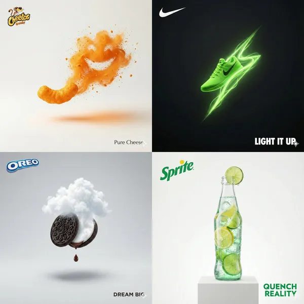 Minimalist Photo-Realistic Print Ad