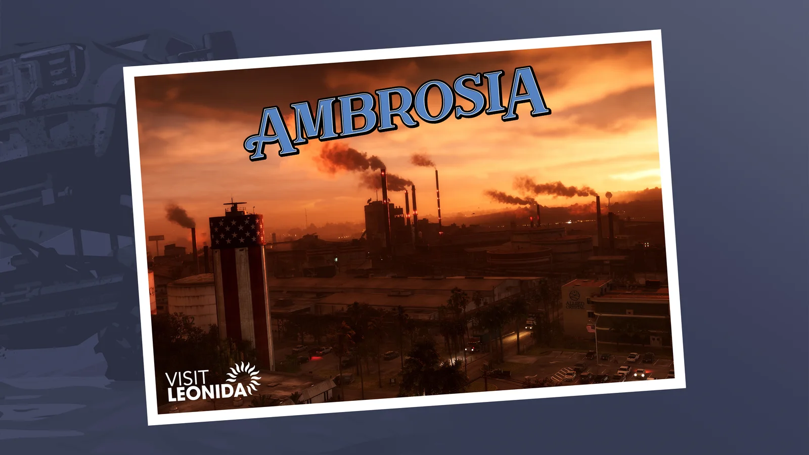 Ambrosia, official GTA VI posters image reference